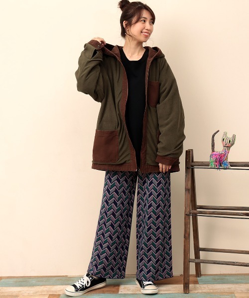 チチカカ（チチカカ）の「【ユニセックス】 リバーシブルフード