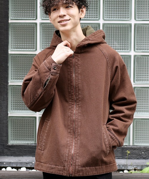 チチカカ（チチカカ）の「【ユニセックス】 リバーシブルフードブルゾン（ブルゾン・メンズ・カーキ/ネイビー・MEDIUM/LARGE）」の12枚目の写真