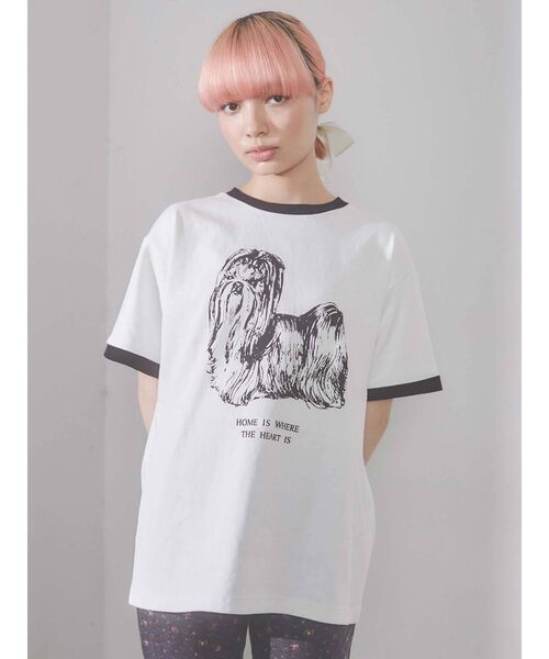 セール リンガーterrier Tee Tシャツ カットソー Merry Jenny メリージェニー のファッション通販 Zozotown