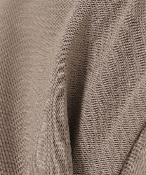 バイカラーボタンレスカーディガン