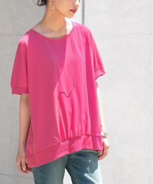 osharewalker | 『ドルマンリブデザインTシャツ』(Tシャツ/カットソー)