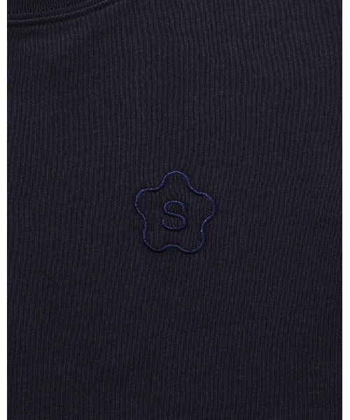 Saturdays NYC(サタデーズ ニューヨークシティ )の「Crickets Standard SS Tee(Tシャツ/カットソー・レディース・ネイビー/ベージュ・S/M/L/X-SMALL)」の6枚目の写真