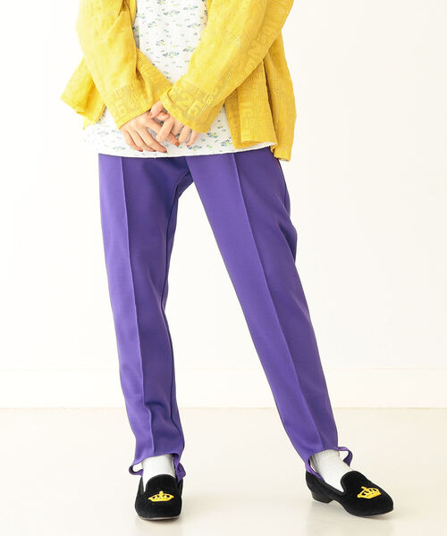 BEAMS BOY(ビームスボーイ)の「BEAMS BOY / ソリッド トラック パンツ(その他パンツ・レディース・ロイヤルブルー/パープル・0/1)」の12枚目の写真