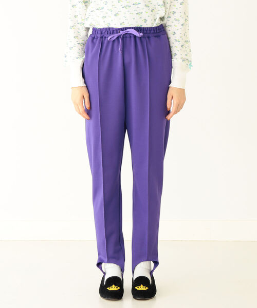 BEAMS BOY(ビームスボーイ)の「BEAMS BOY / ソリッド トラック パンツ(その他パンツ・レディース・ロイヤルブルー/パープル・0/1)」の5枚目の写真