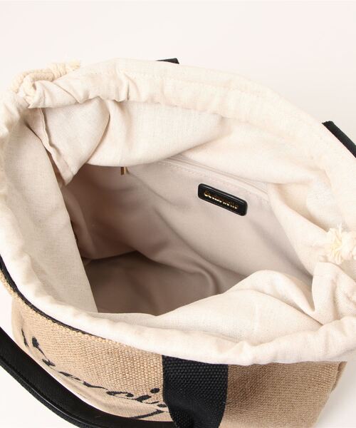 & chouette(アンドシュエット)の「【SPECIAL PRICE】かごバッグ(かごバッグ・レディース・ブラック/ホワイト・FREE)」の3枚目の写真