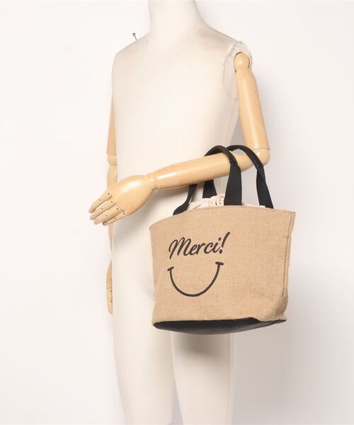 & chouette(アンドシュエット)の「【SPECIAL PRICE】かごバッグ(かごバッグ・レディース・ブラック/ホワイト・FREE)」の6枚目の写真