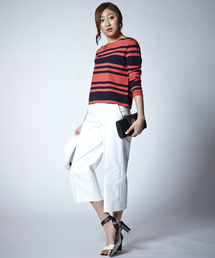 23区 | ラッセルマリンボーダー カットソー(Tシャツ/カットソー)