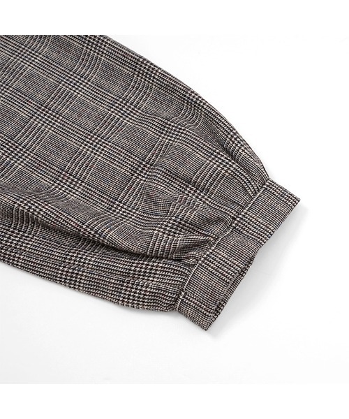 flower（フラワー）の「チェックフリルカラーブラウス（シャツ/ブラウス・レディース・ブラウン/グレー・FREE）」の10枚目の写真