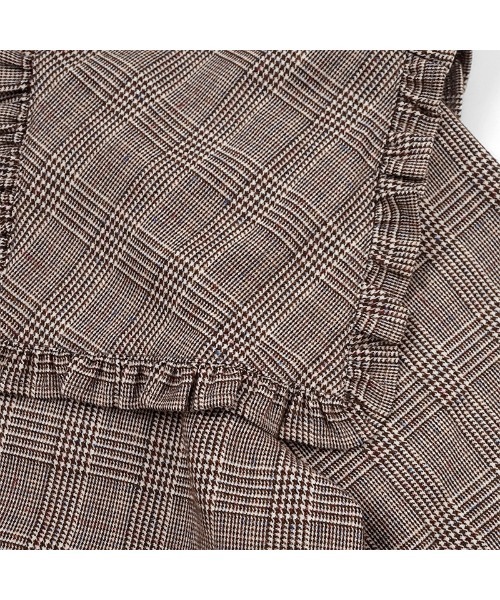 flower（フラワー）の「チェックフリルカラーブラウス（シャツ/ブラウス・レディース・ブラウン/グレー・FREE）」の15枚目の写真