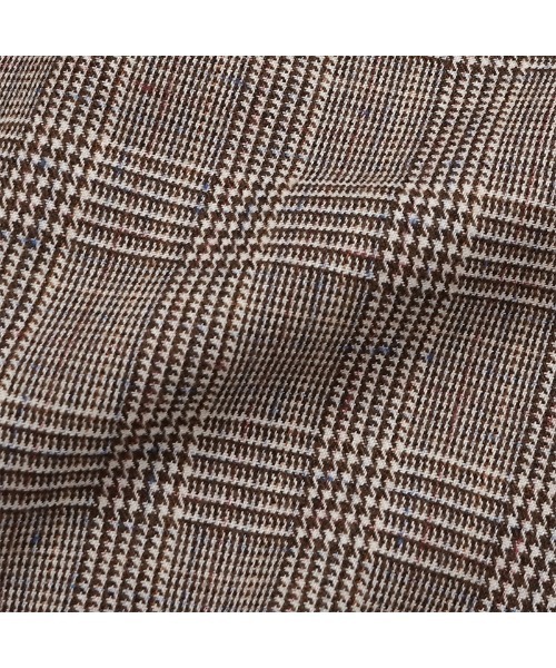 flower（フラワー）の「チェックフリルカラーブラウス（シャツ/ブラウス・レディース・ブラウン/グレー・FREE）」の18枚目の写真