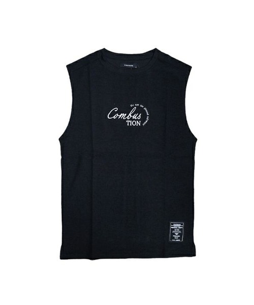 thug club ノースリーブ Thug Club サグクラブ タンクトップ 1(S位) 黒 【古着】【中古