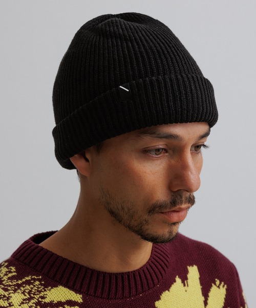 Saturdays NYC（サタデーズ ニューヨークシティ ）の「Saturdays Beanie（ニットキャップ/ビーニー・メンズ・ブラック/パープル/イエロー/ダークブラウン・FREE）」の13枚目の写真