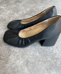 Chez toi | ギャザーヒールパンプス(パンプス)
