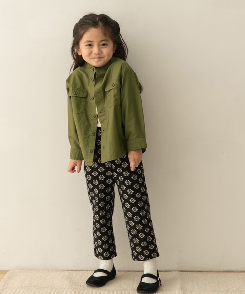 URBAN RESEARCH DOORS（アーバンリサーチドアーズ）の「『親子リンク』コットンミリタリーシャツジャケット(KIDS)（その他アウター・キッズ・カーキ・120/105/135）」の12枚目の写真