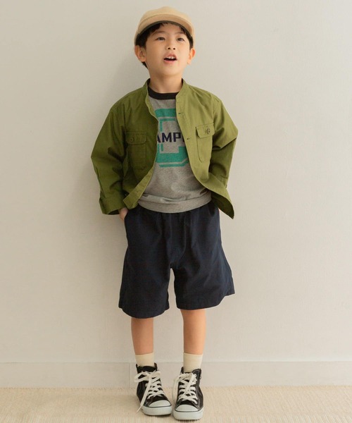 URBAN RESEARCH DOORS（アーバンリサーチドアーズ）の「『親子リンク』コットンミリタリーシャツジャケット(KIDS)（その他アウター・キッズ・カーキ・120/105/135）」の16枚目の写真