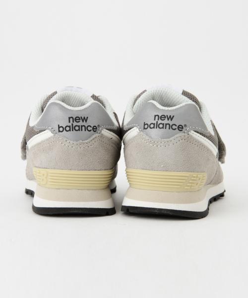 こども ビームス（コドモビームス）の「NEW BALANCE / "KV574" (17～21.5cm)（スニーカー・キッズ・グレー・17/17.5/18/18.5/19/19.5/20/21）」の4枚目の写真