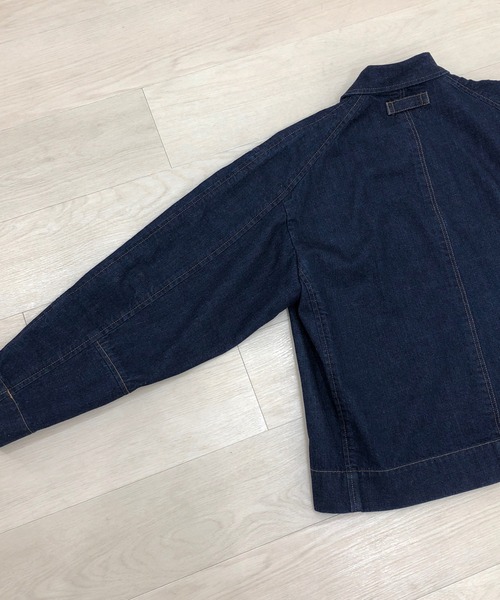 KIIT（キート）の「KIIT キート / 12oz ORGANIC COTTON DENIM WORK JKT 12オンス オーガニックコットン デニムワークジャケット / KIO-Y98B-011（デニムジャケット・メンズ・ワンウォッシュ・3/1/2）」の8枚目の写真