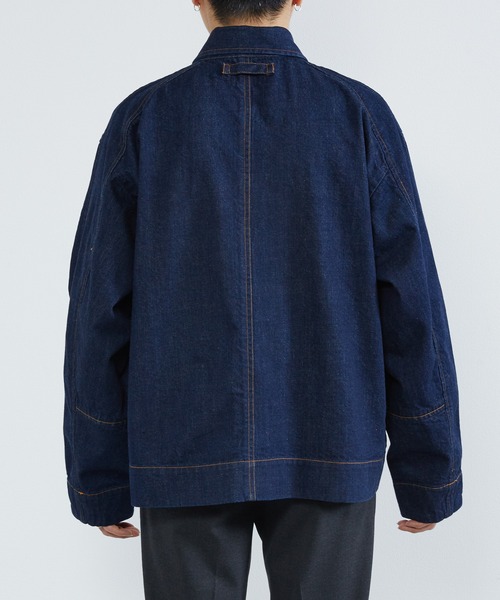 KIIT（キート）の「KIIT キート / 12oz ORGANIC COTTON DENIM WORK JKT 12オンス オーガニックコットン デニムワークジャケット / KIO-Y98B-011（デニムジャケット・メンズ・ワンウォッシュ・3/1/2）」の14枚目の写真