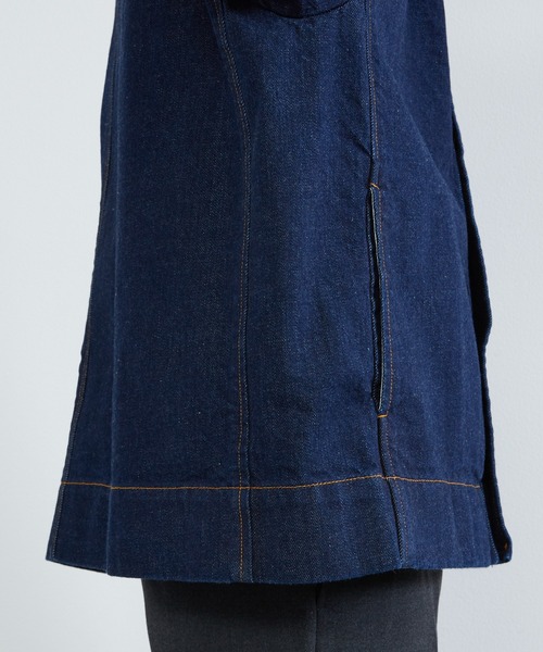 KIIT（キート）の「KIIT キート / 12oz ORGANIC COTTON DENIM WORK JKT 12オンス オーガニックコットン デニムワークジャケット / KIO-Y98B-011（デニムジャケット・メンズ・ワンウォッシュ・3/1/2）」の17枚目の写真