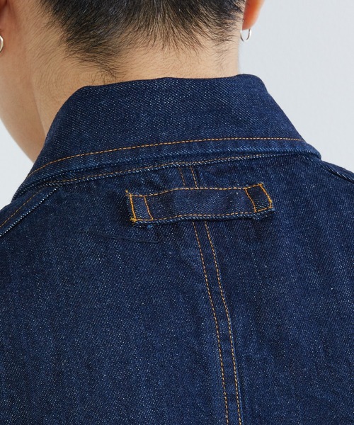 KIIT（キート）の「KIIT キート / 12oz ORGANIC COTTON DENIM WORK JKT 12オンス オーガニックコットン デニムワークジャケット / KIO-Y98B-011（デニムジャケット・メンズ・ワンウォッシュ・3/1/2）」の19枚目の写真