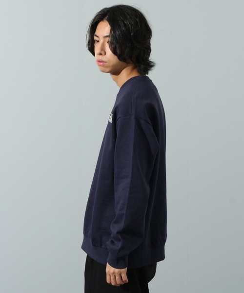 THE NORTH FACE（ザノースフェイス）の「【THE NORTH FACE/ザノースフェイス】COTTON BASIC SWEATSHIRTS/コットンベーシックスウェットシャツ（スウェット・メンズ・ブラック/ネイビー/グレー/グリーン/オートミール/ダークブラウン・S/M/L/XL/2XL/XS）」の12枚目の写真