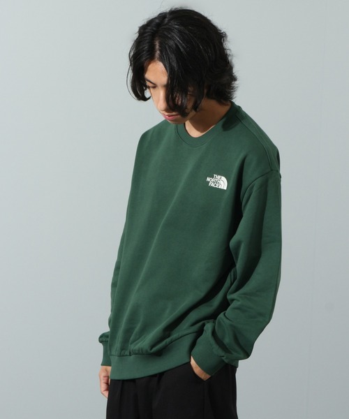 THE NORTH FACE（ザノースフェイス）の「【THE NORTH FACE/ザノースフェイス】COTTON BASIC SWEATSHIRTS/コットンベーシックスウェットシャツ（スウェット・メンズ・ブラック/ネイビー/グレー/グリーン/オートミール/ダークブラウン・S/M/L/XL/2XL/XS）」の9枚目の写真