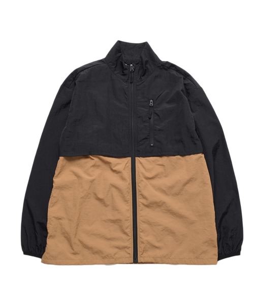 GLAZOS（グラソス）の「切替ベンチレーションジャケット（ナイロンジャケット・キッズ・グリーン/ブルー/ベージュ/グレー/パープル・170cm/160cm/150cm/140cm）」の3枚目の写真