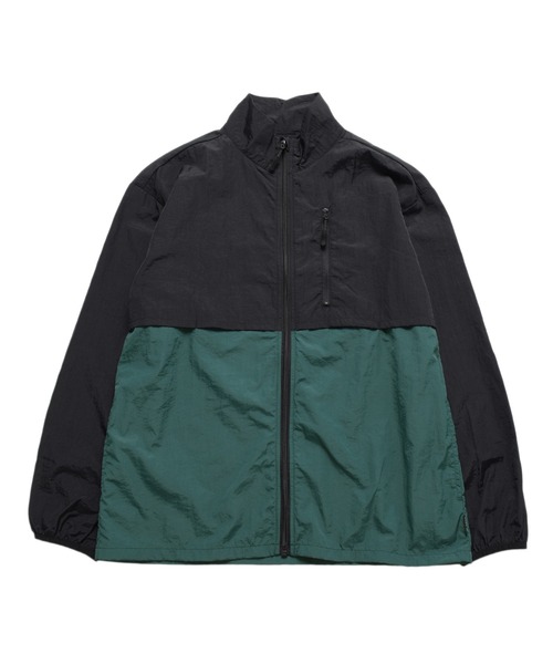 GLAZOS（グラソス）の「切替ベンチレーションジャケット（ナイロンジャケット・キッズ・グリーン/ブルー/ベージュ/グレー/パープル・170cm/160cm/150cm/140cm）」の6枚目の写真