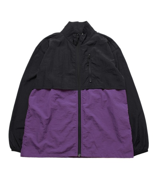 GLAZOS（グラソス）の「切替ベンチレーションジャケット（ナイロンジャケット・キッズ・グリーン/ブルー/ベージュ/グレー/パープル・170cm/160cm/150cm/140cm）」の8枚目の写真
