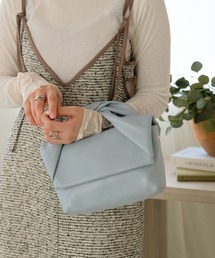 Bab | ねじりハンドルショルダーバッグ(ハンドバッグ)