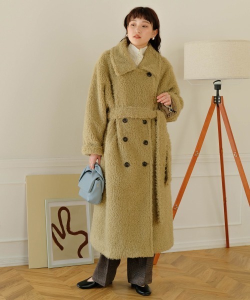 Bab(バブ)の「ねじりハンドルショルダーバッグ(ハンドバッグ・レディース・ライトブルー/ブラック/オフホワイト・ONESIZE)」の11枚目の写真