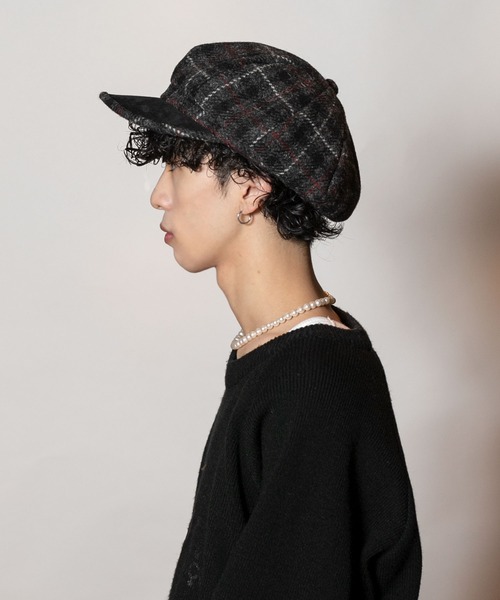 CA4LA（カシラ）の「TWEED CORDELL 7（キャスケット）」 - WEAR