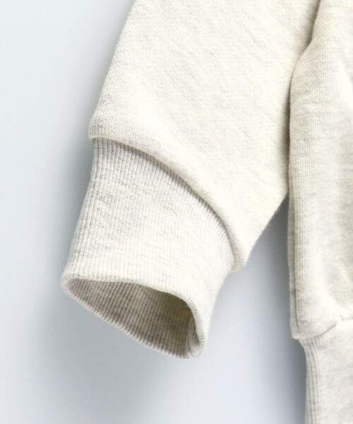 BRANSHES（ブランシェス）の「【ハーフジップアップ】トレーナー（スウェット・キッズ・アイボリー/ネイビー・100/130/90/110/120/160/140/150）」の11枚目の写真