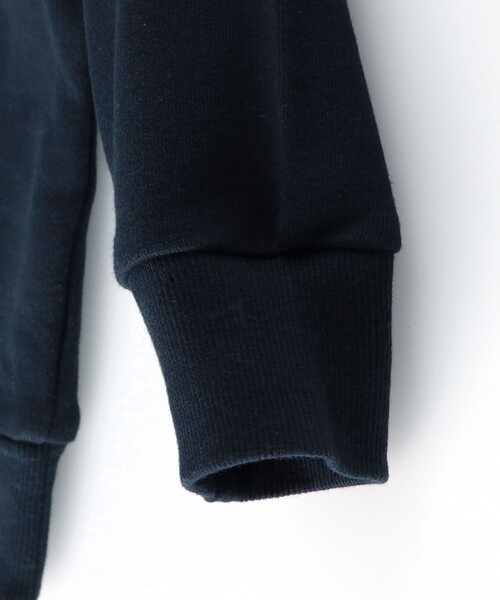 BRANSHES（ブランシェス）の「【ハーフジップアップ】トレーナー（スウェット・キッズ・アイボリー/ネイビー・100/130/90/110/120/160/140/150）」の19枚目の写真