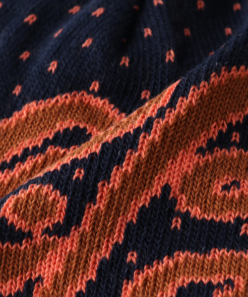 JOURNAL STANDARD relume（ジャーナルスタンダード　レリューム）の「【L.L.BEAN/エルエルビーン】カタディン ポム グラフィック ハット（ニットキャップ/ビーニー・メンズ・チャコールグレー/ブラック/ネイビー/オレンジ・FREE）」の7枚目の写真