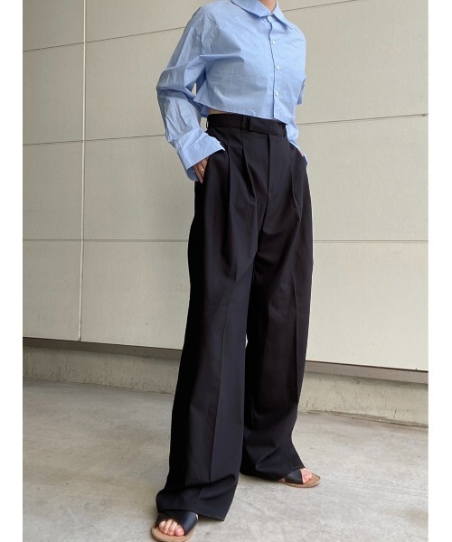 AMAIL（アマイル）の「Smart bitter long pants（その他パンツ・レディース・ブラック/ブラウン・FREE）」の19枚目の写真