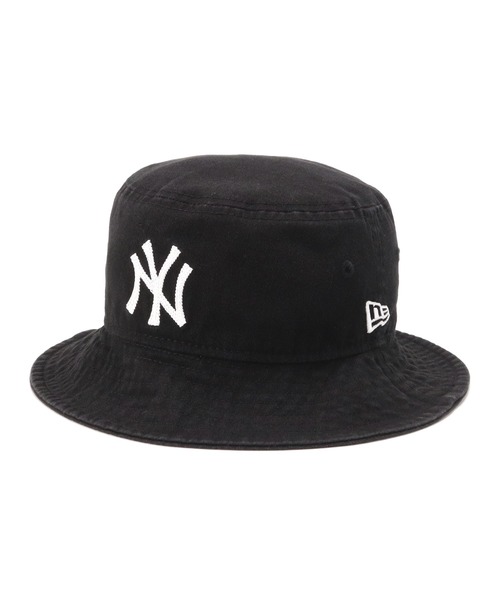 NEW ERA（ニューエラ）の「ニューエラキッズ バケット NYLA MLB（ハット・キッズ・ブラック/ベージュ・S/M/M/L/L/XL）」の3枚目の写真