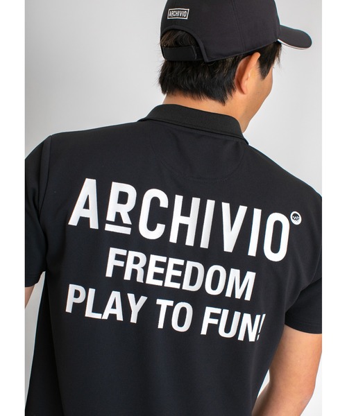 archivio(アルチビオ)の「<MENS>アルチビオゴルフウェア ポロシャツ 2023年春夏(ポロシャツ・メンズ・ブラック/ホワイト/イエロー/レッド・LL/M/L)」の10枚目の写真