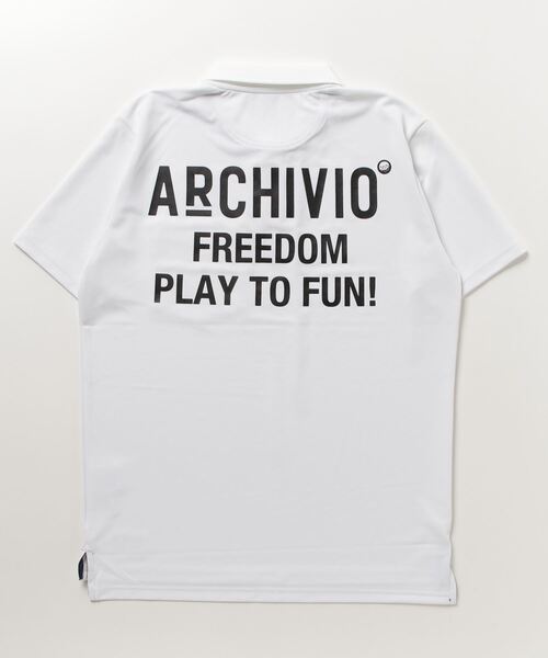 archivio(アルチビオ)の「<MENS>アルチビオゴルフウェア ポロシャツ 2023年春夏(ポロシャツ・メンズ・ブラック/ホワイト/イエロー/レッド・LL/M/L)」の21枚目の写真