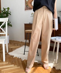 moment+ | タック入りチノパンツ(チノパンツ)