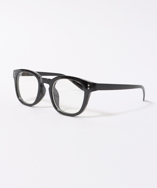 NOEYEDIA(ノーアイディア)の「no eyedia/ノーアイディア fashion glass (伊達メガネ)(メガネ・メンズ・ブラック・FREE)」の9枚目の写真