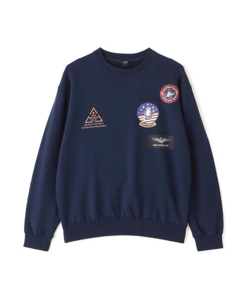 AVIREX(アヴィレックス)の「【直営店限定】TOP GUN CREW NECK SWEAT / トップガン クルーネック スウェット / AVIREX / アヴィレックス(スウェット・メンズ・オリーブ系/ネイビー/グレー・2XL/XL/L/M)」の22枚目の写真