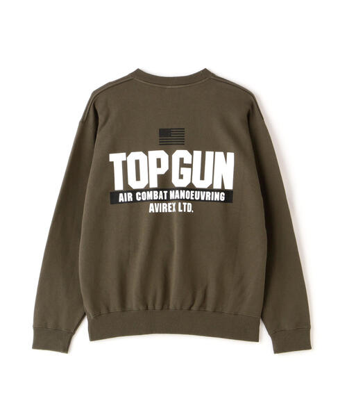 AVIREX(アヴィレックス)の「【直営店限定】TOP GUN CREW NECK SWEAT / トップガン クルーネック スウェット / AVIREX / アヴィレックス(スウェット・メンズ・オリーブ系/ネイビー/グレー・2XL/XL/L/M)」の16枚目の写真