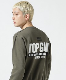 AVIREX(ABbNX)́ycXzTOP GUN CREW NECK SWEAT / gbvK N[lbN XEFbg / AVIREX / ABbNX(XEFbg)