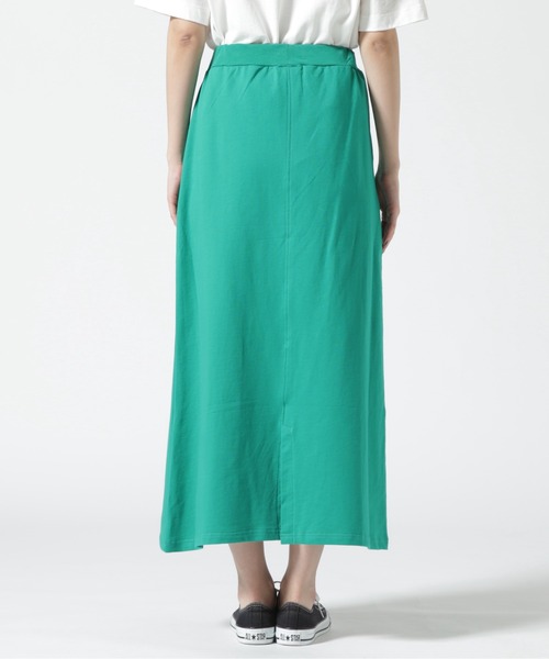 MANASTASH（マナスタッシュ）の「MANASTASH/マナスタッシュ　フレンチテリーセミフレアスカート（スカート・レディース・ブラック/グリーン・M）」の12枚目の写真