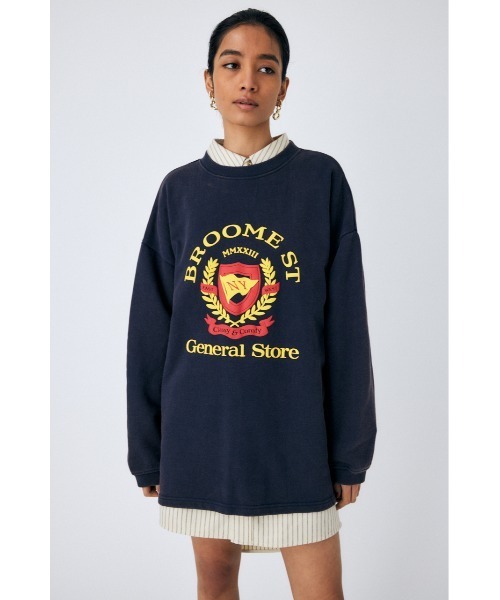 MOUSSY(マウジー)の「BROOM ST OPJ(チュニック・レディース・ホワイト/ネイビー・FREE)」の1枚目の写真