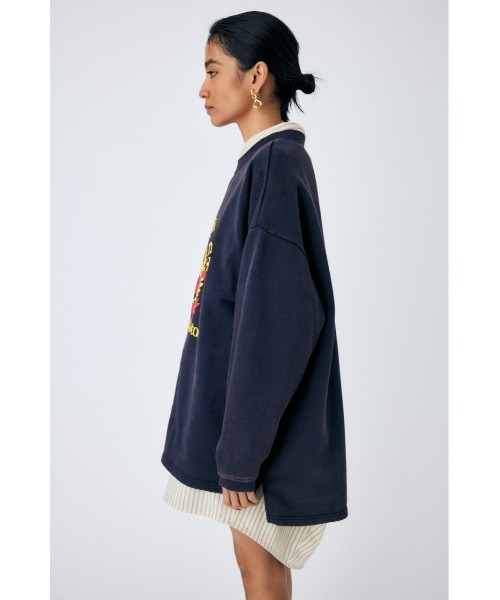 MOUSSY(マウジー)の「BROOM ST OPJ(チュニック・レディース・ホワイト/ネイビー・FREE)」の4枚目の写真