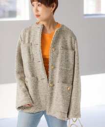 ブークレーツィードジャケット
