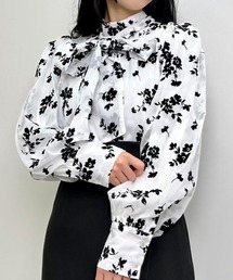 INGNI | 花柄フロッキーブラウス(シャツ/ブラウス)