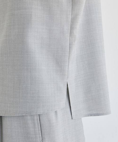 CITY TOKYO（シティトウキョウ）の「TROPICALウールサマーシャツ（シャツ/ブラウス・メンズ・グレー/その他17・1/2）」の12枚目の写真